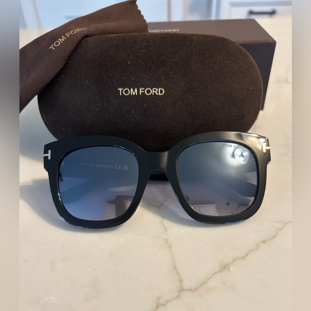 Tom Ford Black Square Sunglasses